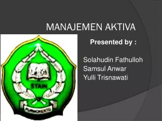 manajemen aktiva