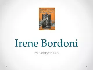 Irene Bordoni