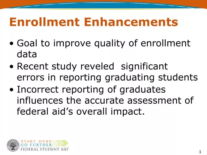 enrollment enhancements