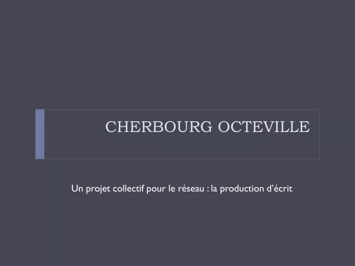 cherbourg octeville