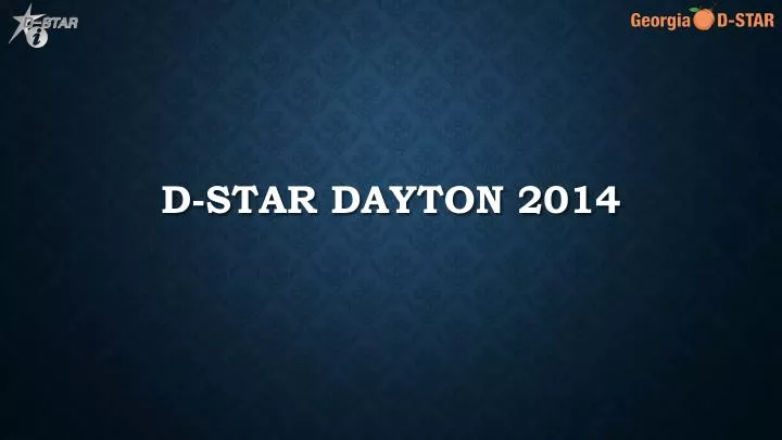 d star dayton 2014