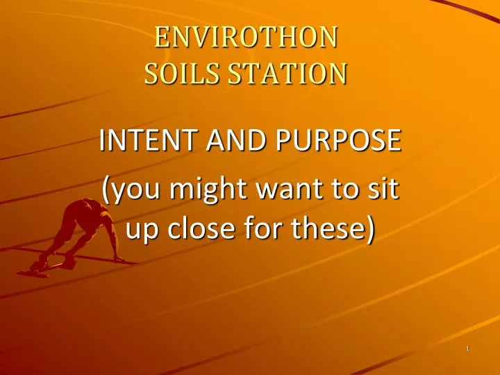 envirothon soils station