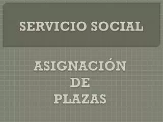 servicio social
