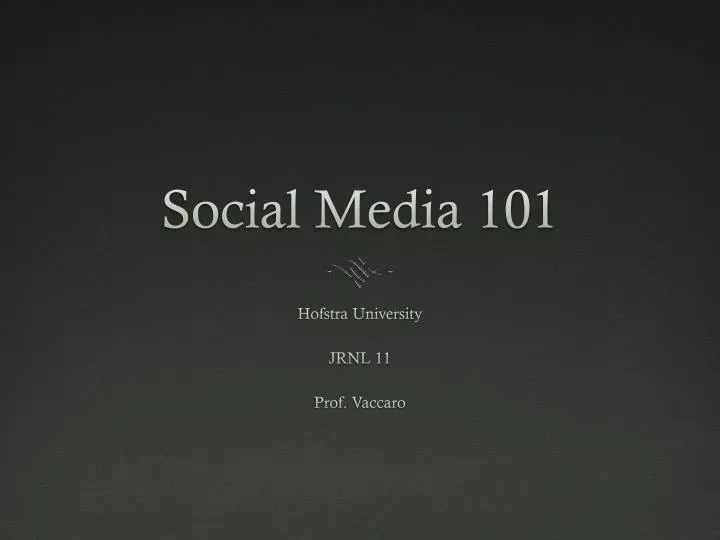 social media 101