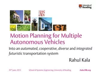 Into an automated , cooperative , diverse and integrated futuristic transportation system