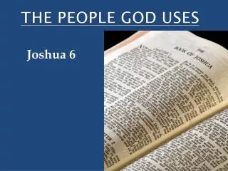 The people God uses