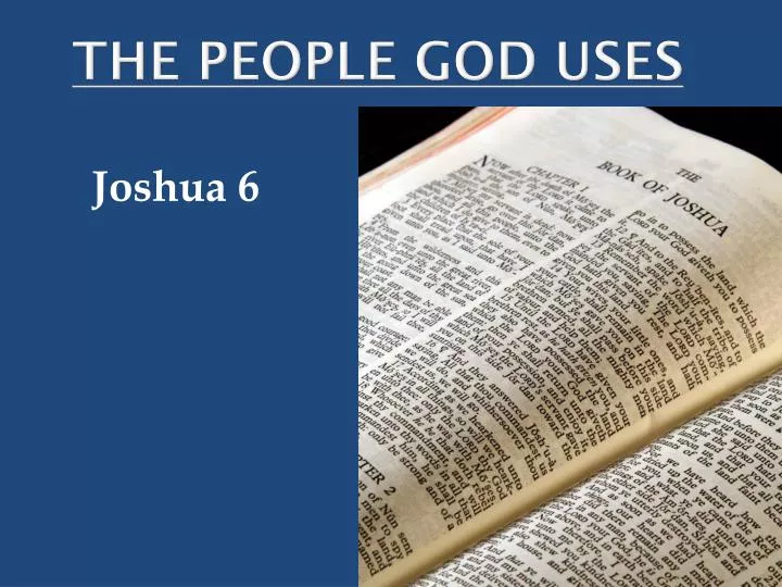the people god uses