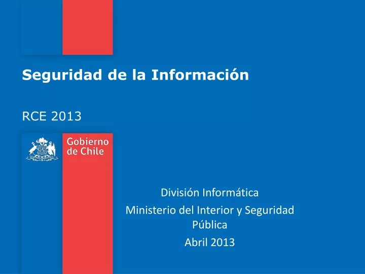 seguridad de la informaci n