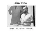 Jim Dine - slide 1