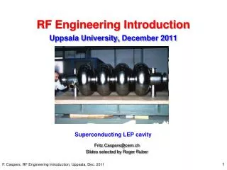 RF Engineering Introduction
