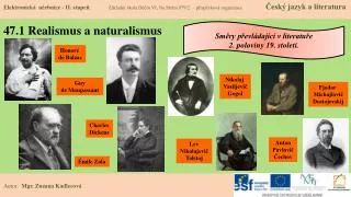 47.1 Realismus a naturalismus
