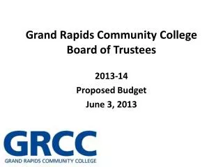 Grand Rapids Community College Board of Trustees