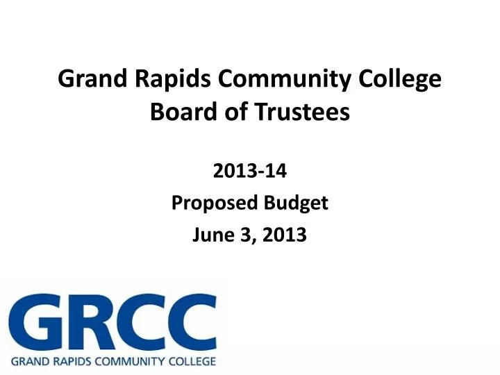 grand rapids community college board of trustees