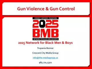 Gun Violence &amp; Gun Control