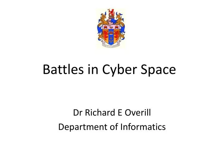 battles in cyber space