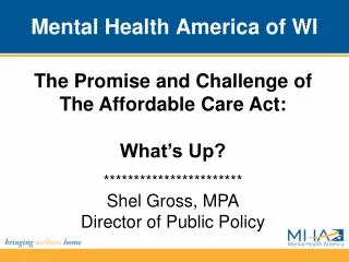 Mental Health America of WI