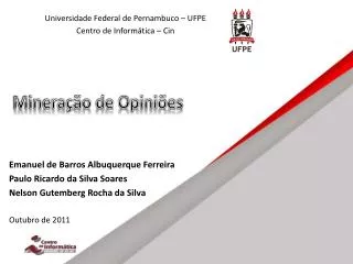 minera o de opini es