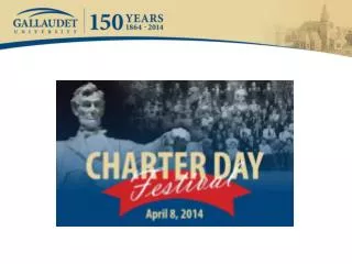 Charter Day Festival April 8, 2014 9 AM- 9 PM