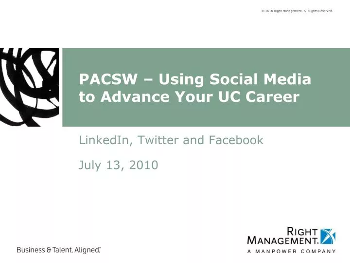 pacsw using social media to advance your uc career