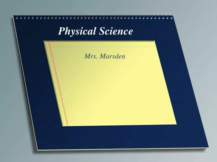 physical science