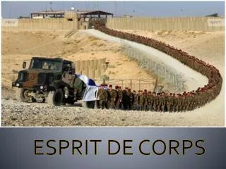 esprit de corps