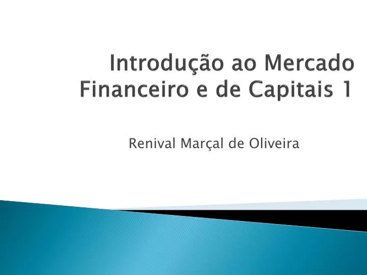 introdu o ao mercado financeiro e de capitais 1