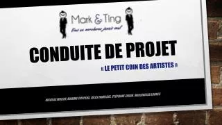 conduite de projet