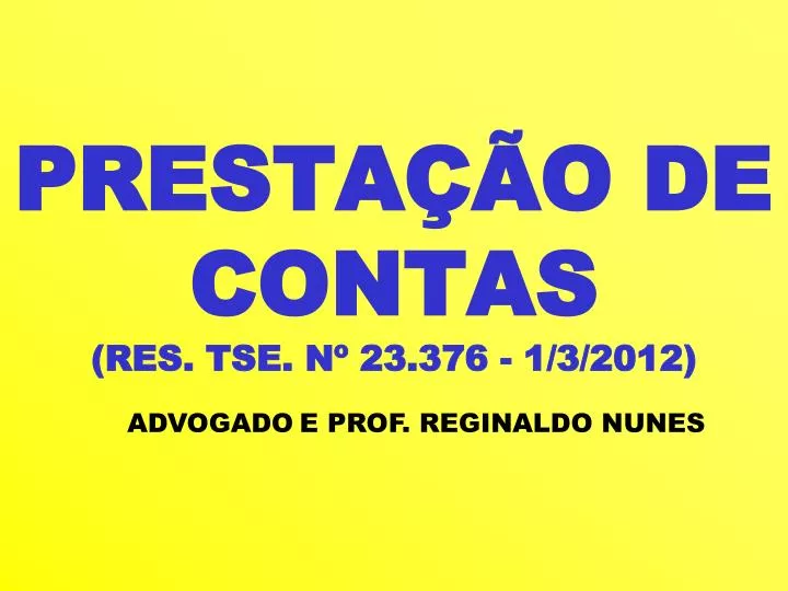 presta o de contas res tse n 23 376 1 3 2012