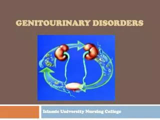 Genitourinary disorders
