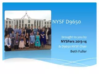 NYSF D9650