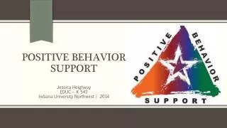 Positive Behavior support