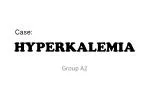HYPERKALEMIA - slide 1