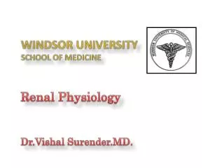 WINDSOR UNIVERSITY SCHOOL OF MEDICINE