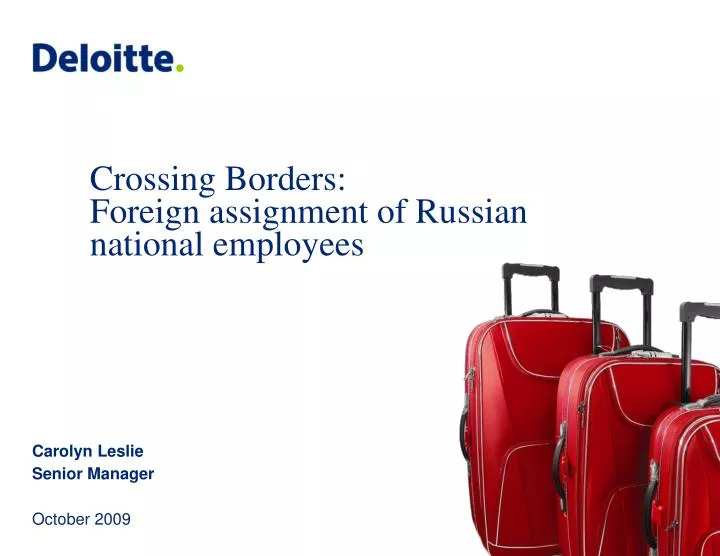 crossing b orders foreign assignment of russian national employees