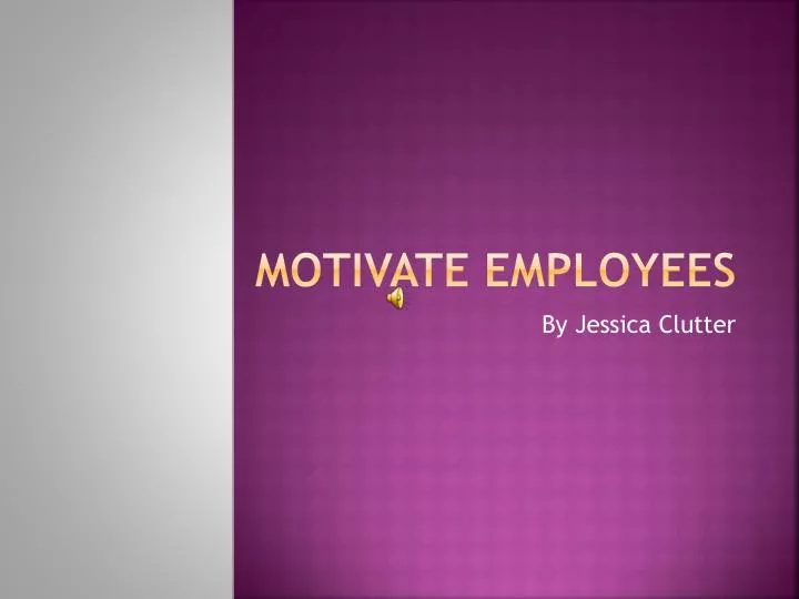 motivate employees