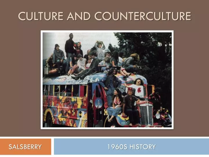 culture and counterculture