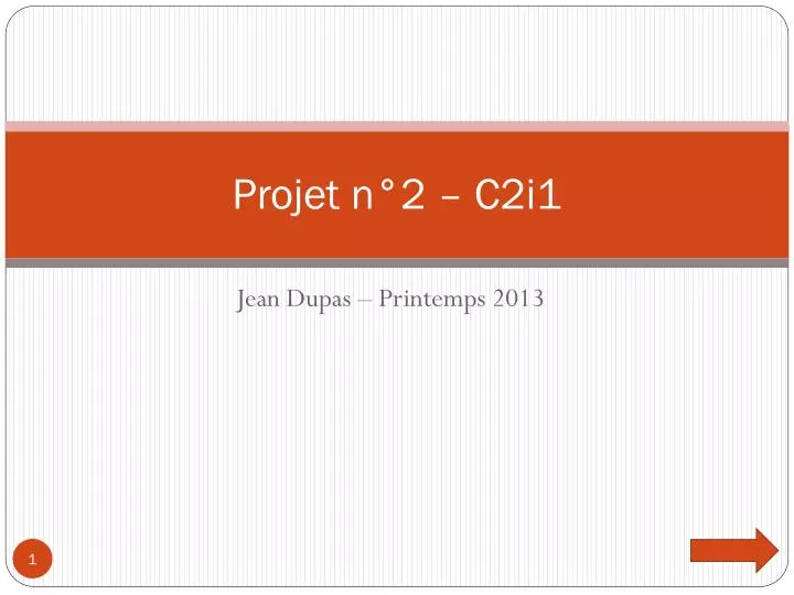 projet n 2 c2i1