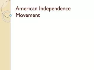 American Independence Movement
