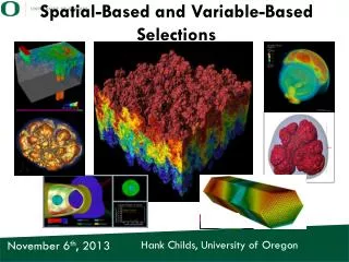 Spatial-Based and Variable-Based Selections