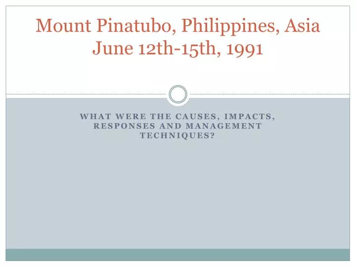 mount pinatubo philippines asia june 12th 15th 1991
