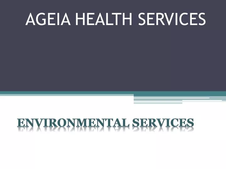 ageia health services