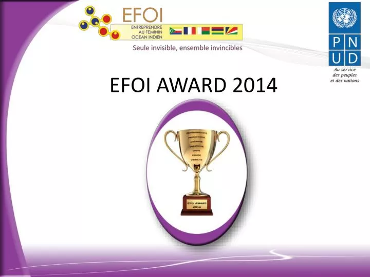 efoi award 2014