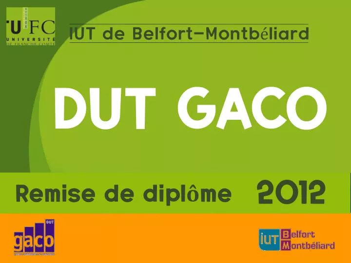 iut de belfort montb liard dut gaco