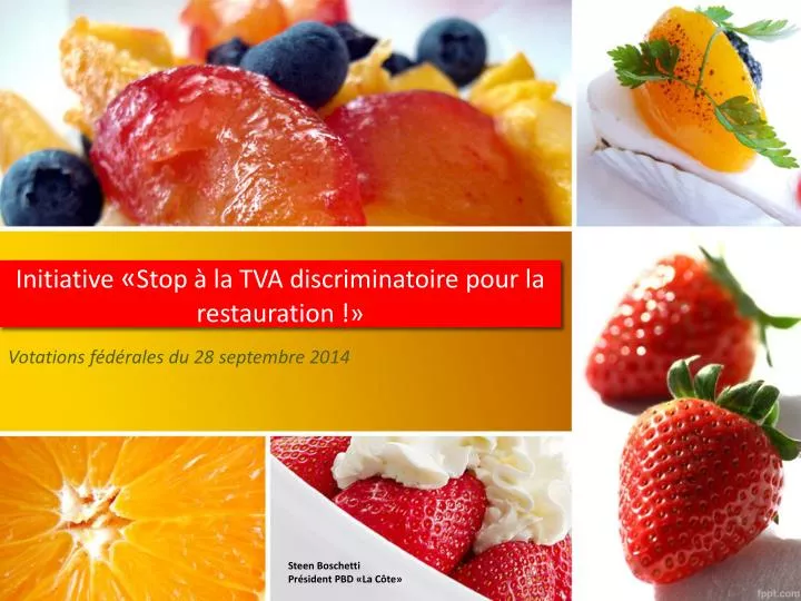 initiative stop la tva discriminatoire pour la restauration