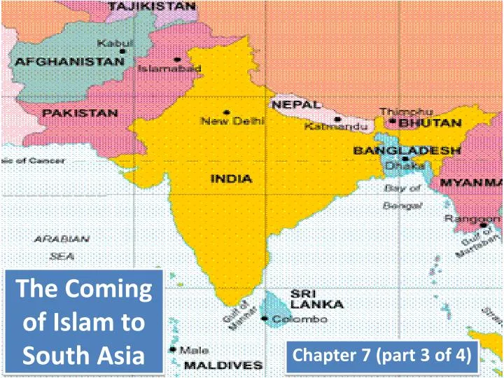 the coming of islam to south asia