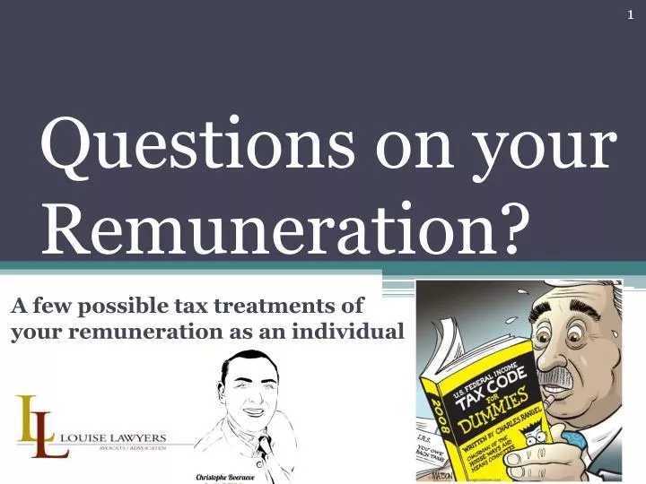 questions on your remuneration
