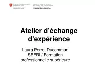atelier d change d exp rience