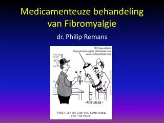 medicamenteuze behandeling van fibromyalgie