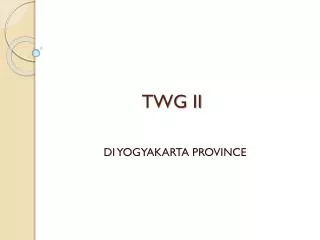 TWG II