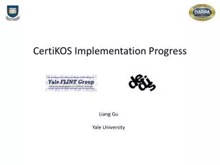 CertiKOS Implementation Progress